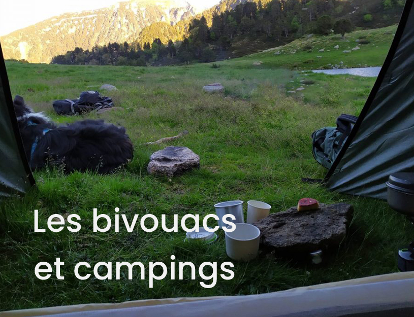 Les bivouacs du GRP Tour de la Barguillère